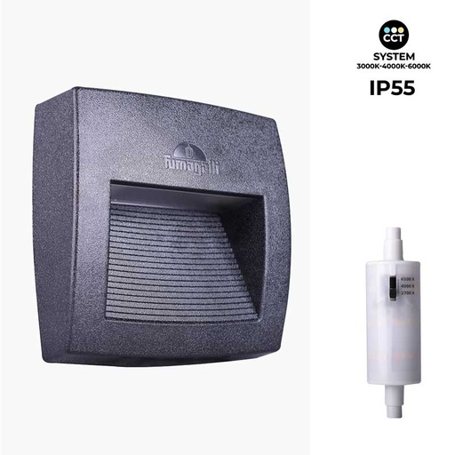 FUMAGALLI LORENZA surface mounted beacon with R7S CCT bulb