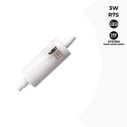 [H7.LED.R7S.CCT] LED bulb R7S FUMAGALLI - CCT - 4W - 400lm