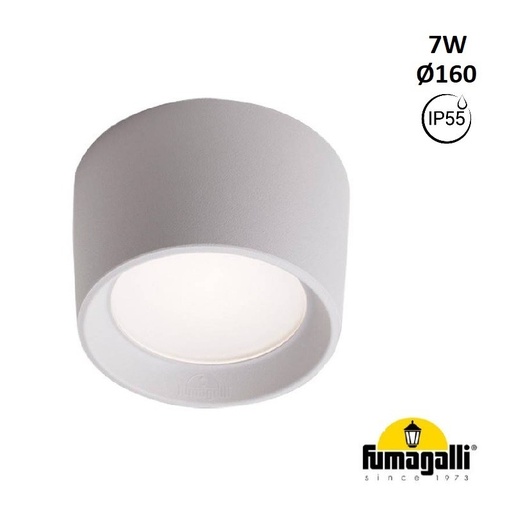 Aplikacija za vanjsku stropnu rasvjetu CCT "Livia 160" FUMAGALLI - 7W - GX53 - IP55