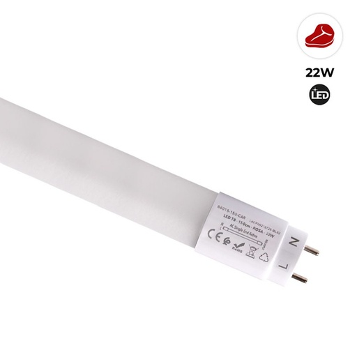 [B4015-150-CAR] LED-rör T8 speciellt för slakterier 150cm 22W