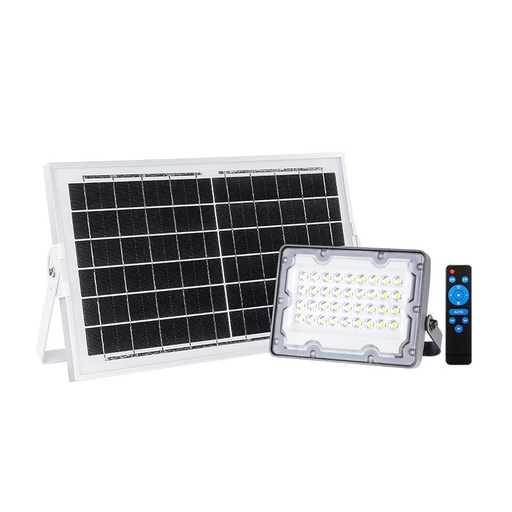 [SL21-20-BF] Proyector LED solar + panel solar 20W