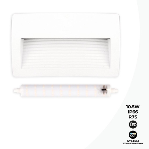 Apă de perete LED CCT pentru exterior FUMAGALLI LORENZA 270 R7S 10.5W