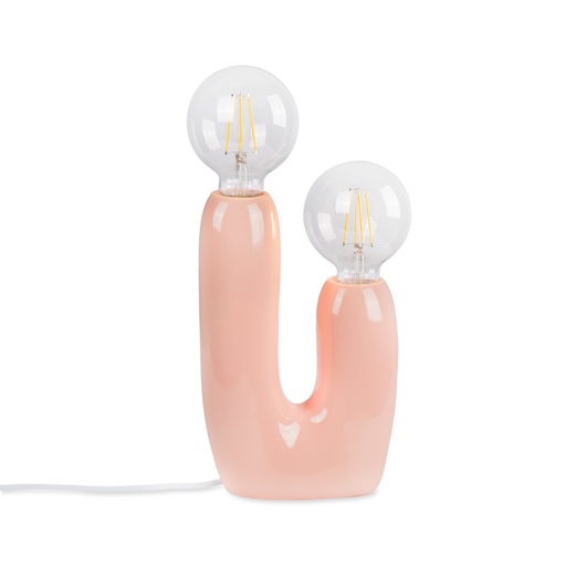 [L4039-M] Modern resin table lamp "Cactus" - E27