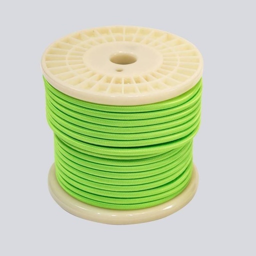 [LN001-VF-10] Dekoracyjny tekstylny przewód elektryczny 2x0,75 kolory fluorescencyjne
