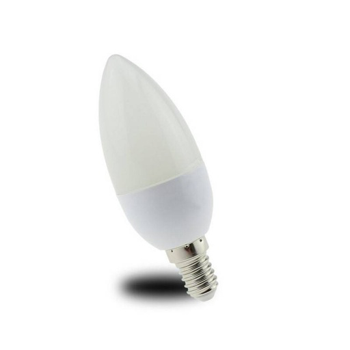 LED bulb E14 C37 candle opal - 4.5W
