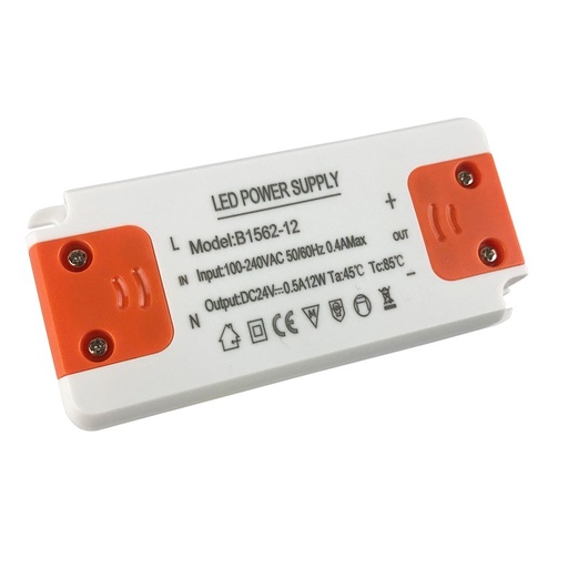 [B1562-12] Fuente de alimentación ultra slim 24V 12W IP20