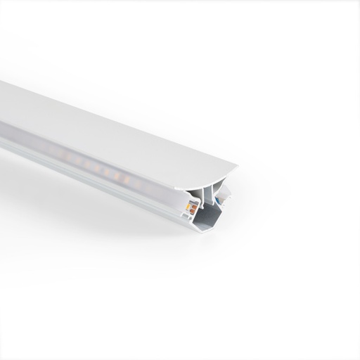 Aluminium corner profile - Double LED strip - 38.7x39mm - 2 meters