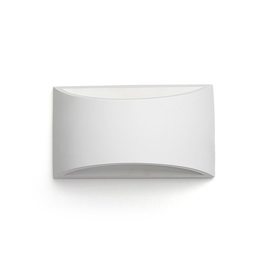 [B272] Applique murale en plâtre bidirectionnelle "PEARL" G9