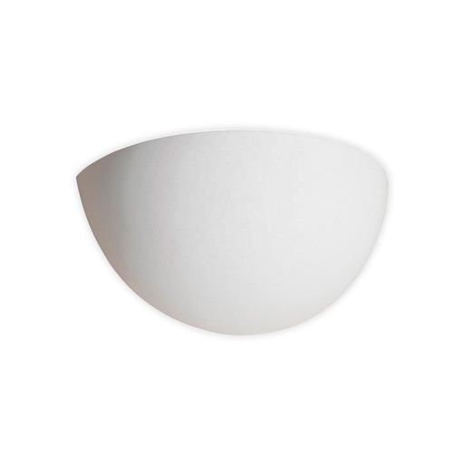 [B277] Vegglampe i gips "HALF" E14
