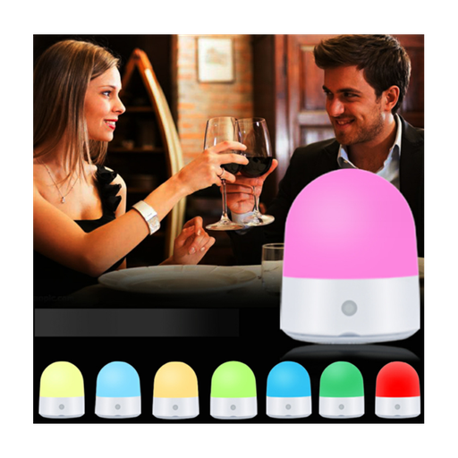[MU1003] Portable LED RGB "Compi" lamp - Tactile - 3W - IP44