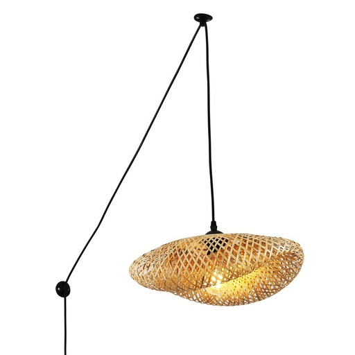 [LM150-C] Wiklinowa lampa wisząca z oprawką "Vimet".