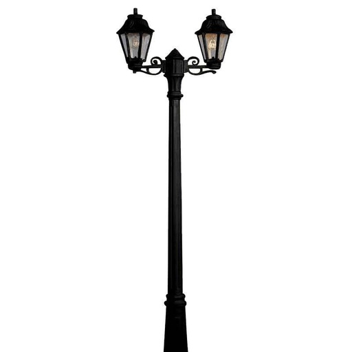 Lampadaire extérieur double FUMAGALLI "Gigi Bisso/Anna" - 2x E27 - CCT - IP55
