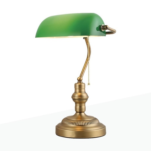 Lampka stołowa vintage "BANQUERO" - E27