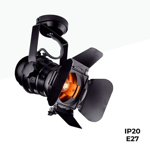 [LV233] Verstelbare plafondlamp "Cinema" - E27