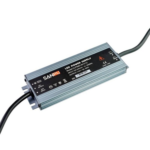 [B1581-60] IP67-es, 12V 60W-os kompakt vízálló tápegység
