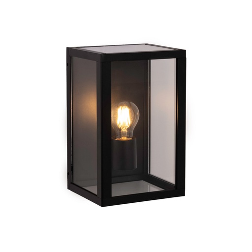 [L5010-P] Außenwandleuchte „Glass House“ aus Aluminium - IP44 - E27