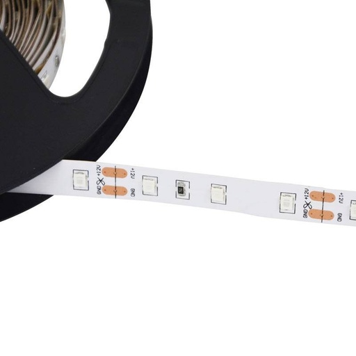 LED Strip 12V-DC 50W 10mm enkelkleur IP20 (SMD2835 60ch/m) Rol 5 meter