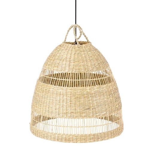 Rieten hanglamp "Ikken