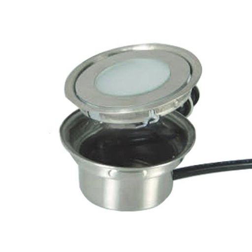 [BA50010-RGB] RGB 0.7W 12V-DC IP67 recessed beacon LED spotlight RGB 0.7W 12V-DC IP67