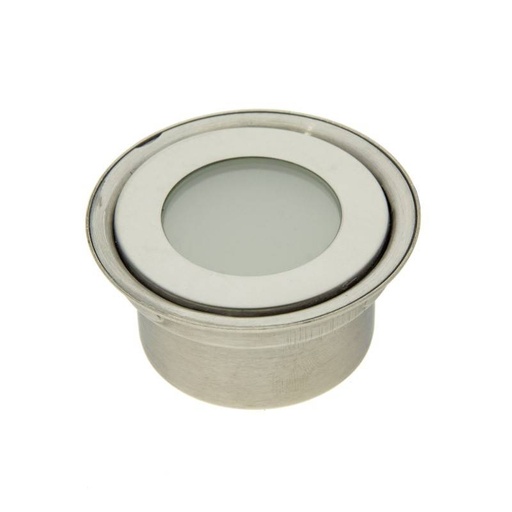 Einbaubarer LED-Bodenmarker 0,5W - 12V DC - IP67 - Ø60mm