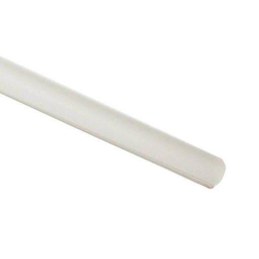 Opal diffuser for aluminum corner profile 45º 16x16mm