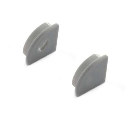 Zijafdekking voor oppervlakteprofiel 45° hoekprofiel 16x16mm (1pc)