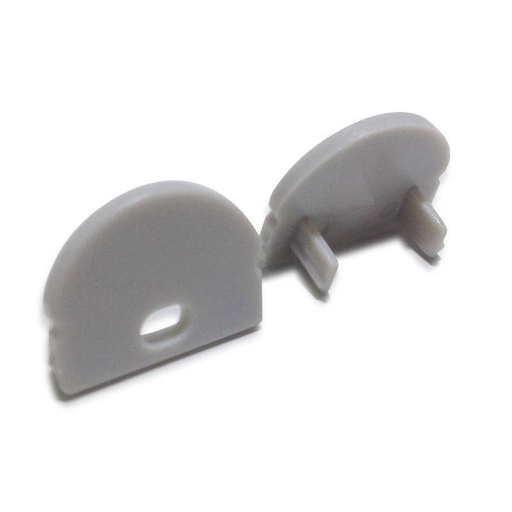 Coperchio per profilo di superficie 17x8 mm con diffusore ottico 60º (1 pezzo)