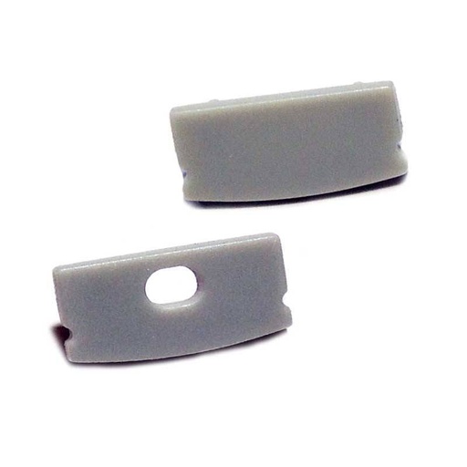 Side cover for surface profile 17x8mm (1pc)