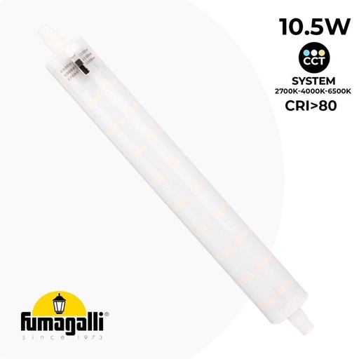 [H9.LED.R7S.CCT] R7S CCT Fumagalli LED Lampadina 10,5W 1160Lm 100-240V
