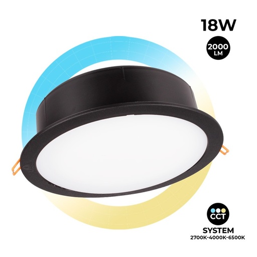 Round Waterproof Downlight CCT Fumagalli "Teresa 260" 18W IP55