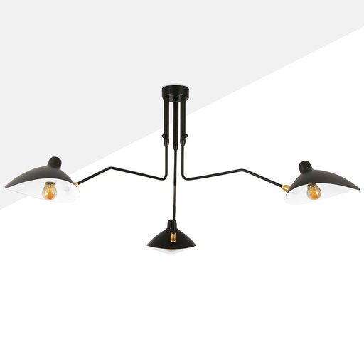Design plafondlamp "Muller" - 3xE27