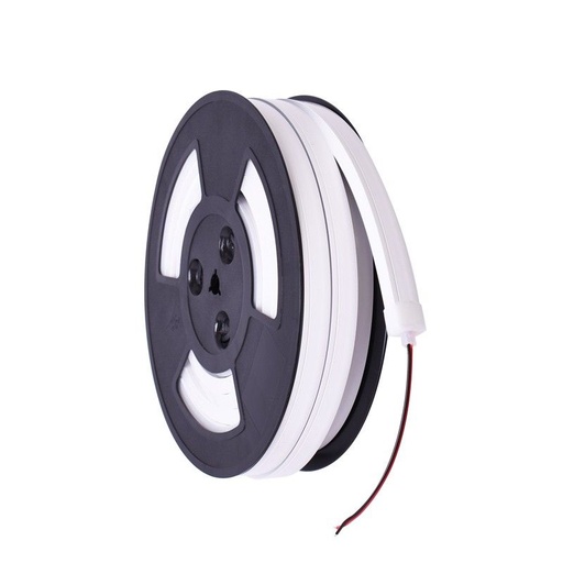 Flexible LED neon 24V DC - 10x18mm - 10 meters - Complete kit - 11W/m - IP67 - Lateral curvature