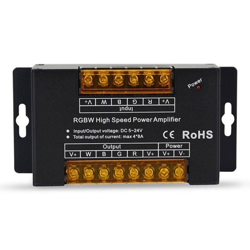 [B1625-4] Pojačivač signala / RGBW repetitor visoke brzine 12-24V DC - 8A/kanal