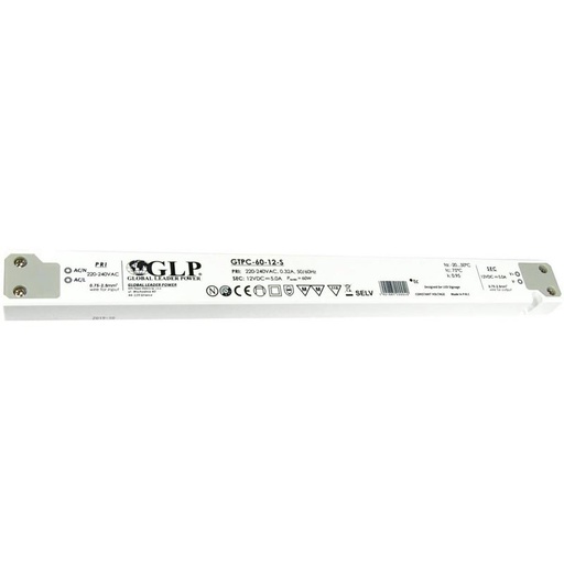 [GTPC-60-12-S] 60W 12V Slim Power Supply - GLP