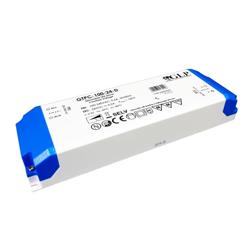 [GTPC-100-24-D] Triac LED dimmable power supply 100W 24V - LPG