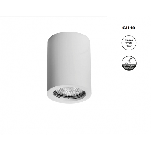 [B280] Gipsarmatur för tak - GU10