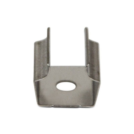 [BGM18X49] Metalen klem voor bevestiging van zwempakprofiel boven/onder 18x49mm (1 st.)