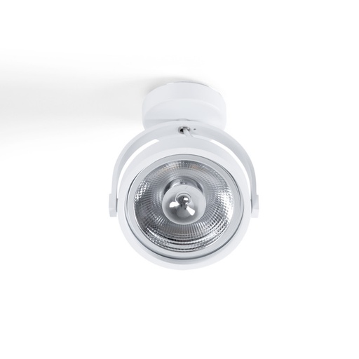 Faretto da soffitto orientabile "IRIS" + Lampadina AR111 GU10