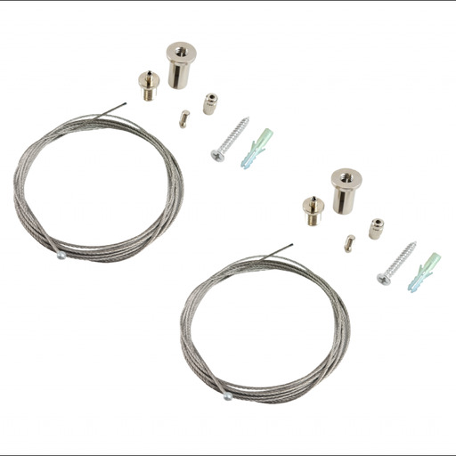 [BPERF-S] SUSPENSION CABLE FOR ALUMINUM PROFILE Ø21MM (2 PCS.)