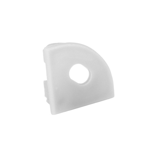 Embout de finition gris pour profilé d'angle PXG-1616