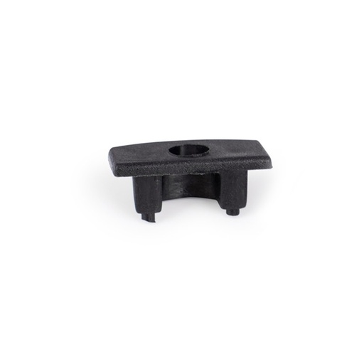 Embout de finition noir pour profilé en saillie PXG-204