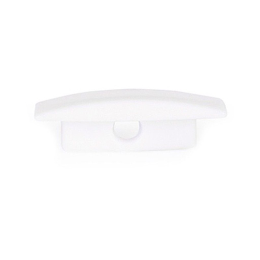 Embout de finition blanc pour profilé encastré PXG-205