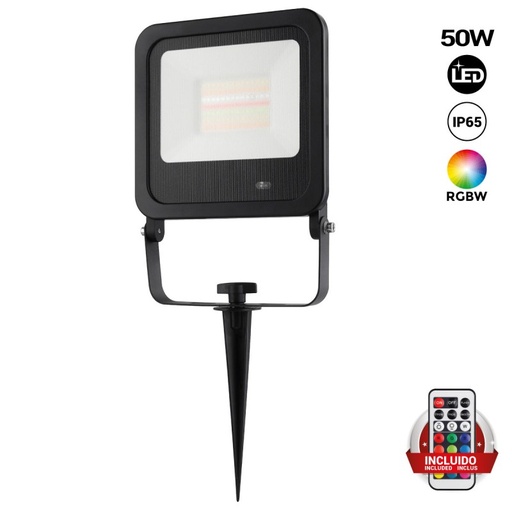 [B1458-N] LED projektor za vanjsku upotrebu RGBW sa daljinskim upravljačem - IP65 - 120º - 50W
