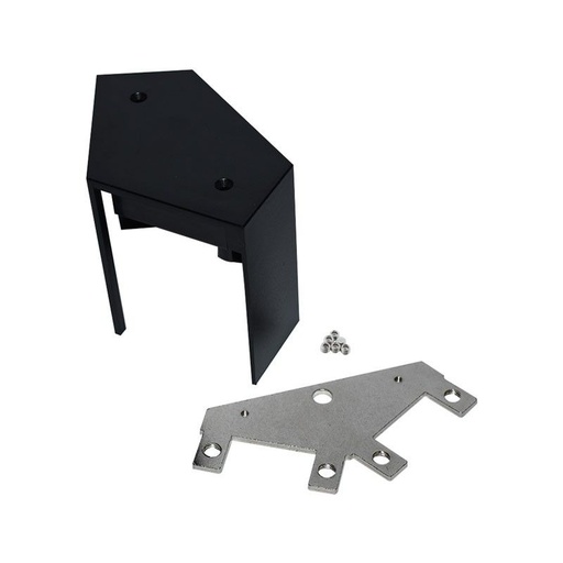 60º ugaoni konektor za LED suspendovani linearni sistem - Ref. B9010/B9020/B9030