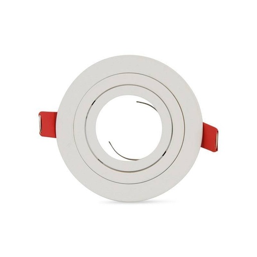 PREMIUM tilting circular downlight ring for LED GU10 bulb