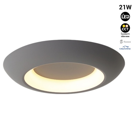 Sufitowa lampa LED "FAX" - CCT 3000K - 4000K - 21W