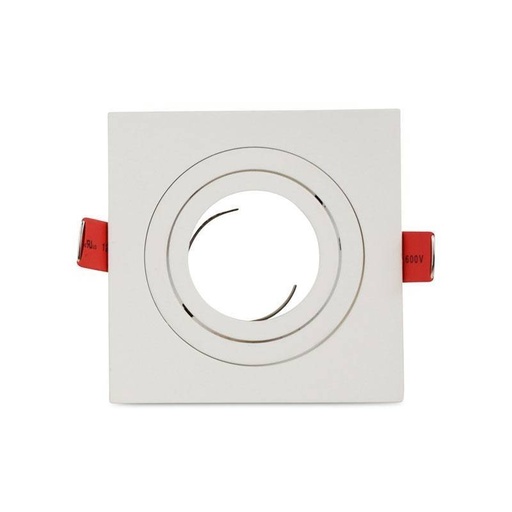 PREMIUM square tilting downlight for GU10 / MR16