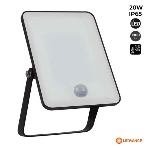 [4058075768291] LEDVANCE liikumissembriga projektor - 20W - ESSENTIAL seeria - 1900lm - IP65 - 6500K