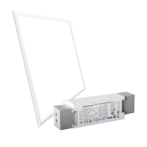 Εντοιχιζόμενο πάνελ LED 60X60cm - Dimmable PUSH - 44W - UGR19