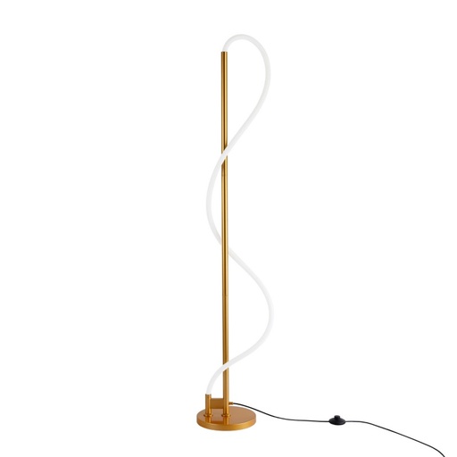 Corda" modern neon undulating floor lamp - 360º - Dimmable - 30W - 3000K